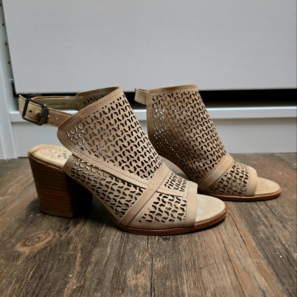 Vince Camuto Sandal Heel Sling Back